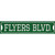 Flyers Blvd Novelty Narrow Sticker Decal