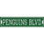Penguins Blvd Novelty Narrow Sticker Decal