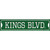 Kings Blvd Novelty Narrow Sticker Decal