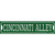 Cincinnati Alley Novelty Narrow Sticker Decal