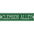 Clemson Alley Novelty Narrow Sticker Decal