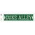 Duke Alley Novelty Narrow Sticker Decal