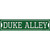 Duke Alley Novelty Narrow Sticker Decal