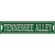 Tennessee Alley Novelty Narrow Sticker Decal