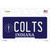 Colts Indiana Background Novelty Sticker Decal