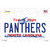 Panthers North Carolina State Novelty Sticker Decal