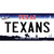 Texans Texas State Novelty Sticker Decal