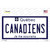 Canadiens Quebec Canada Province Novelty Sticker Decal