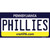 Phillies Pennsylvania State Novelty Sticker Decal