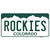 Rockies Colorado State Novelty Sticker Decal