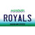 Royals Missouri State Novelty Sticker Decal