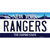 Rangers New York State Novelty Sticker Decal