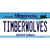 Timberwolves Minnesota State Novelty Sticker Decal