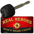 Real Heroes Red Novelty Metal Key Chain KC-8578