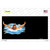 Male Swimmer Offset Novelty Sticker Decal