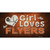 This Girl Loves Her Flyers Novelty Sticker Decal
