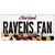 Ravens Fan Maryland Novelty Sticker Decal
