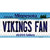 Vikings Fan Minnesota Novelty Sticker Decal