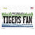Tigers Fan Michigan Novelty Sticker Decal