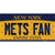 Mets Fan New York Novelty Sticker Decal