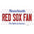 Red Sox Fan Massachusetts Novelty Sticker Decal