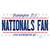 Nationals Fan Washington DC Novelty Sticker Decal