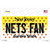 Nets Fan New Jersey Novelty Sticker Decal