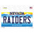 Raiders Nevada Novelty Sticker Decal