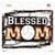 Blessed Volleyball Mom Novelty Rectangle Sticker Decal