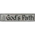 Gods Path Novelty Narrow Sticker Decal