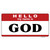 Name Is God Novelty Sticker Decal