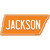 Jackson Novelty Tennessee Shape Sticker Decal