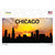Chicago Silhouette Novelty Sticker Decal