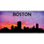 Boston Silhouette Novelty Sticker Decal
