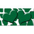 Green White Giraffe Green Centered Hearts Novelty Sticker Decal