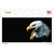 Bald Eagle Offset Novelty Sticker Decal
