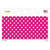 Pink Polka Dot Novelty Sticker Decal