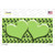 Lime Green Black Anchor Lime Green Heart Center Novelty Sticker Decal