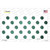 Mint White Dots Oil Rubbed Novelty Sticker Decal