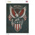 United States Veteran Eagle Novelty Rectangle Sticker Decal