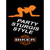 Party Sturgis Style Novelty Rectangle Sticker Decal