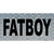 Fat Boy Diamond Novelty Sticker Decal