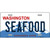 Seafood Washington Metal Novelty License Plate