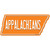 Appalachians Novelty Tennessee Shape Sticker Decal