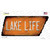 Lake Life Novelty Rusty Tennessee Shape Sticker Decal