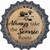 Scenic Route Novelty Bottle Cap Sticker Decal