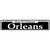 Orleans Novelty Narrow Sticker Decal