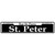 St. Peter Novelty Narrow Sticker Decal