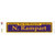 N. Rampart Purple Novelty Narrow Sticker Decal