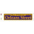 Orleans Street Purple Novelty Narrow Sticker Decal